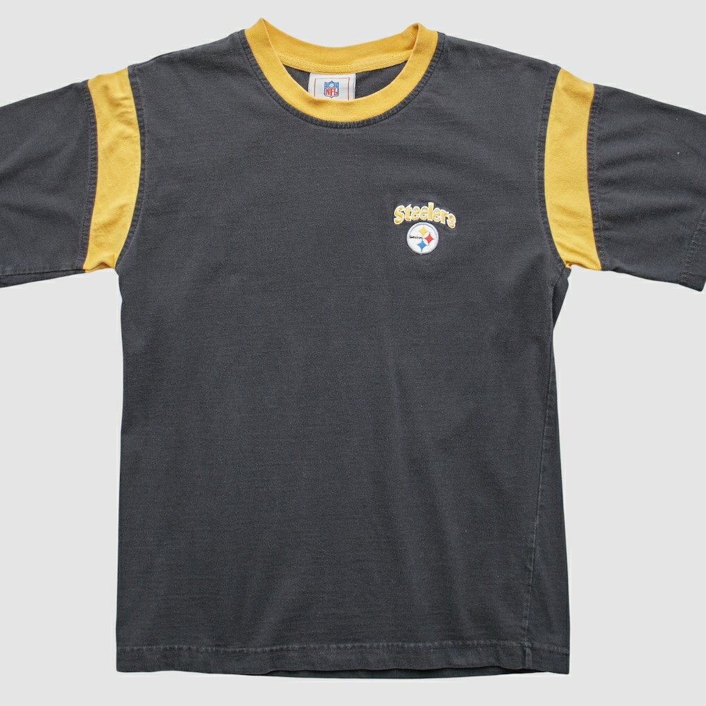 Pittsburgh Steelers NFL 2000s T-Shirt Black Vintage - Fanatics