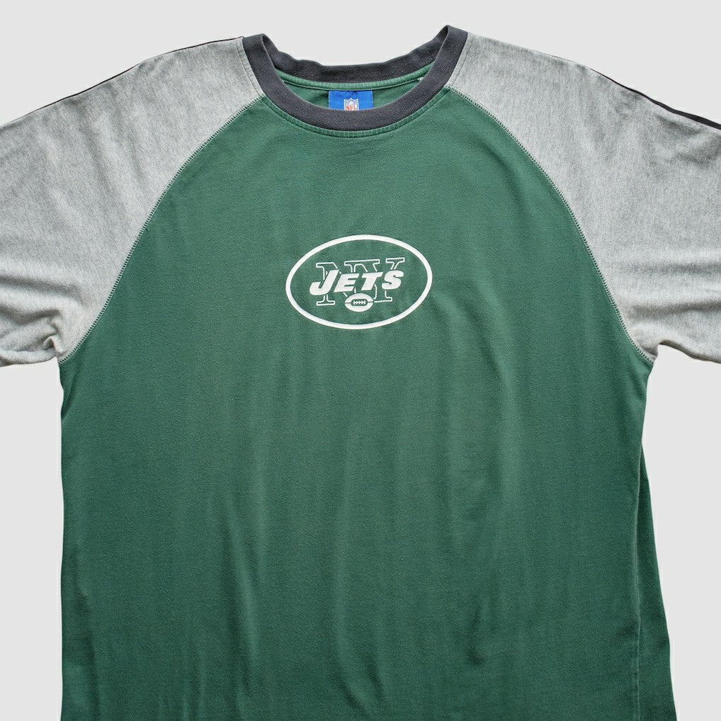 New York Jets Reebok 2000s T-Shirt Green Vintage - Fanatics
