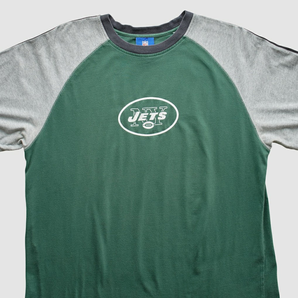 New York Jets Reebok 2000s T-Shirt Green Vintage - Fanatics