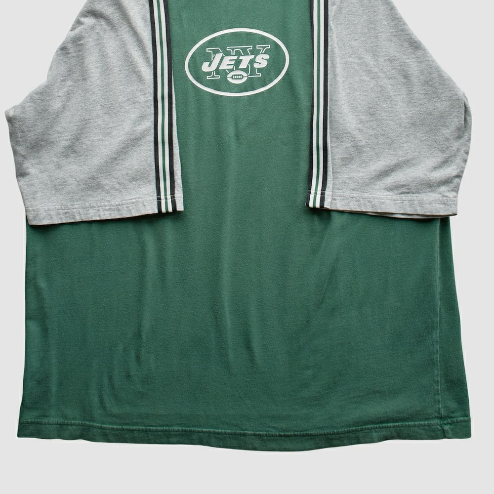 New York Jets Reebok 2000s T-Shirt Green Vintage - Fanatics