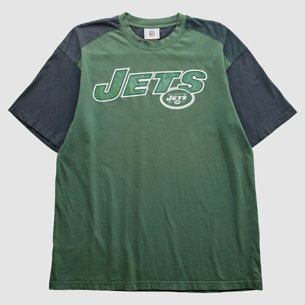 New York Jets NFL 2000s T-Shirt Green Vintage - Fanatics