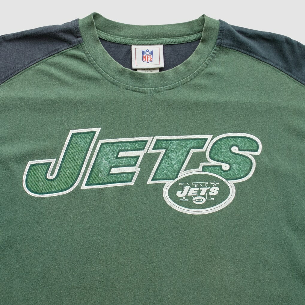 New York Jets NFL 2000s T-Shirt Green Vintage - Fanatics