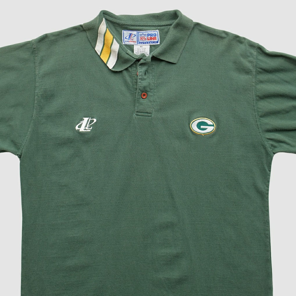 Green Bay Packers Logo Athletic 90s T-Shirt Green Vintage - Fanatics