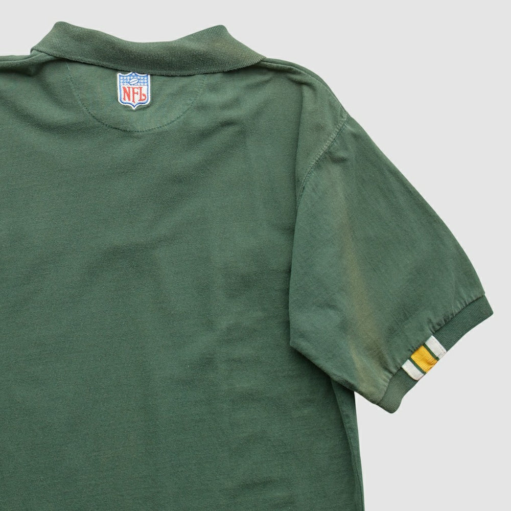 Green Bay Packers Logo Athletic 90s T-Shirt Green Vintage - Fanatics