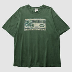 New York Jets NFL 2000s T-Shirt Green Vintage - Fanatics
