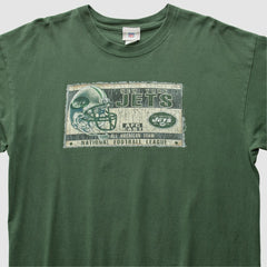 New York Jets NFL 2000s T-Shirt Green Vintage - Fanatics