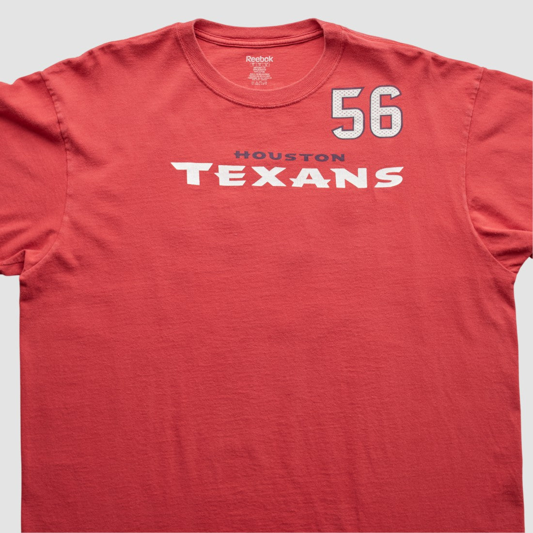 Houston Texans Reebok 2000s T-Shirt Red Vintage - Fanatics