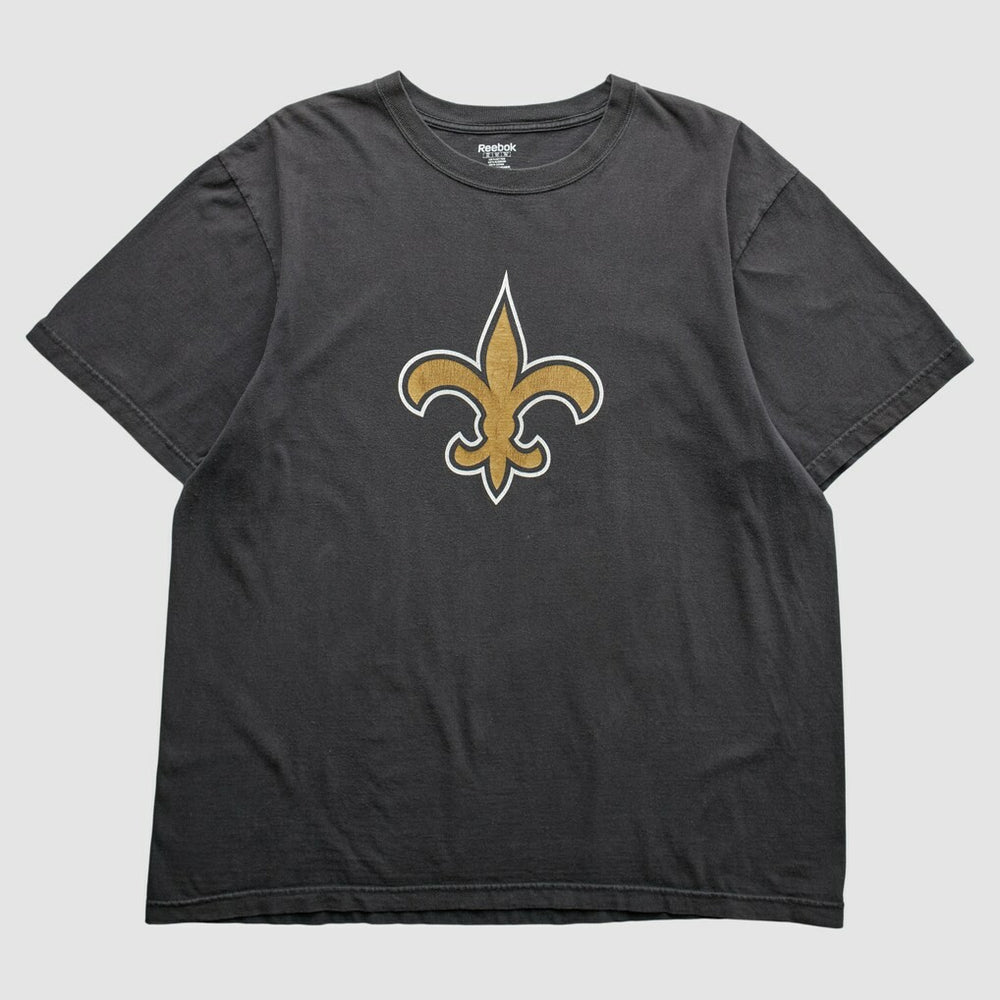 New Orleans Saints Reebok 2000s T-Shirt Black Vintage - Fanatics