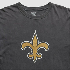 New Orleans Saints Reebok 2000s T-Shirt Black Vintage - Fanatics