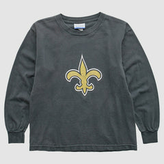 New Orleans Saints Reebok 2000s Long Sleeve T-Shirt Black Vintage - Fanatics