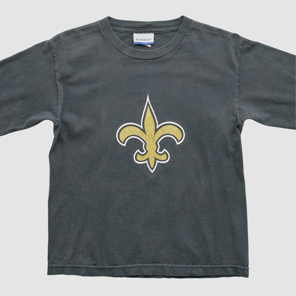 New Orleans Saints Reebok 2000s Long Sleeve T-Shirt Black Vintage - Fanatics