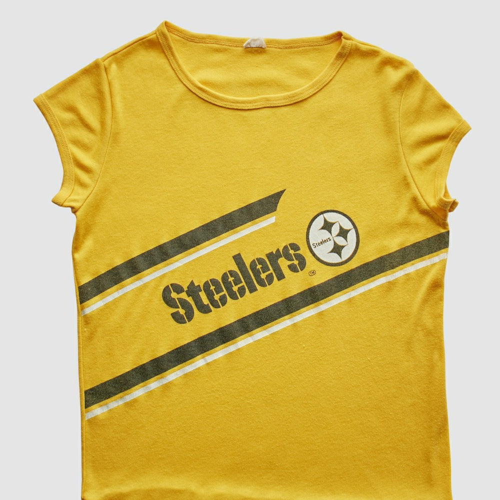 Pittsburgh Steelers 70s T-Shirt Yellow Vintage - Fanatics