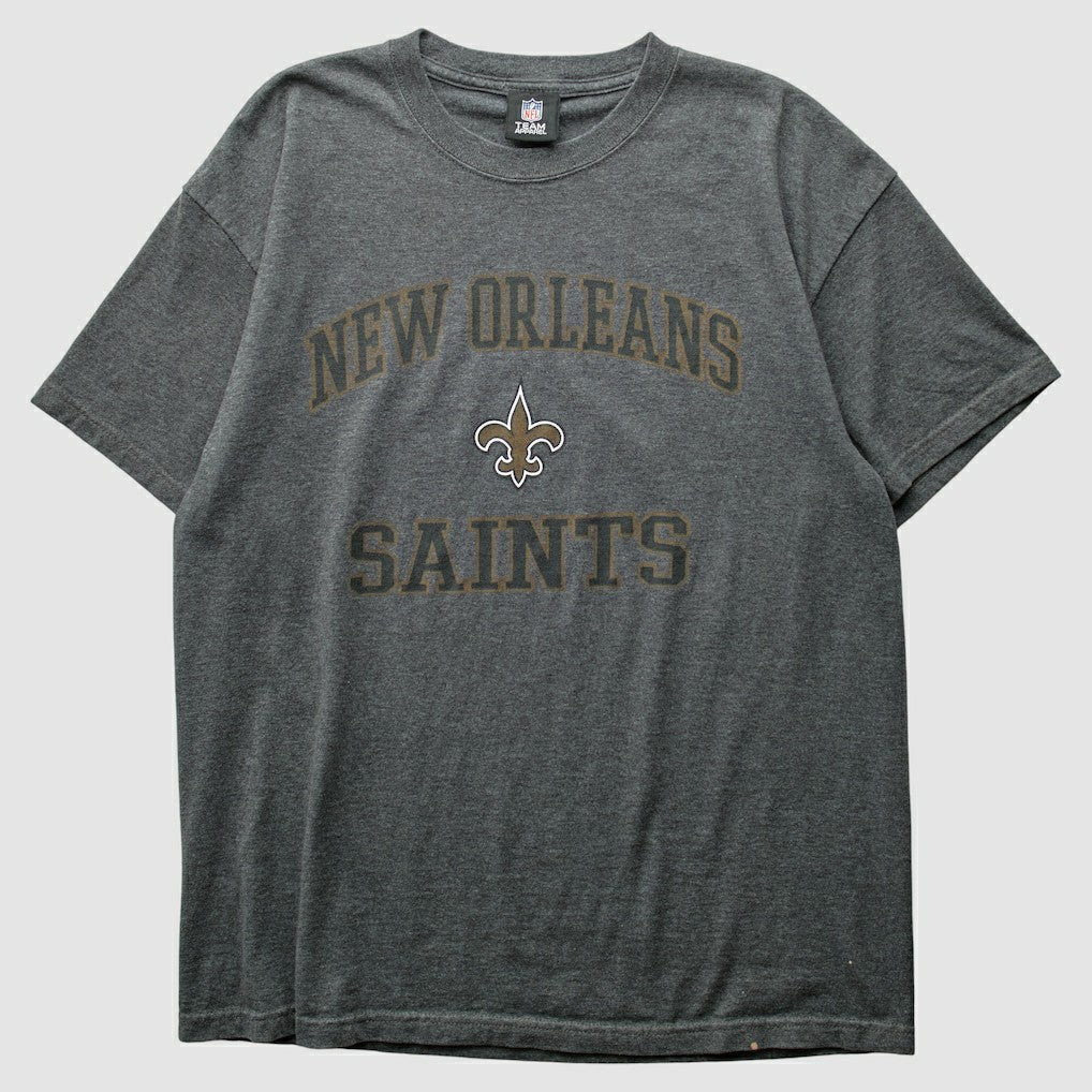 New Orleans Saints 2010s T-Shirt Gray Vintage - Fanatics