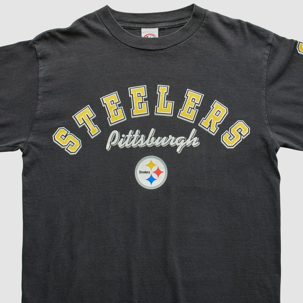 Pittsburgh Steelers 2000s T-Shirt Black Vintage - Fanatics