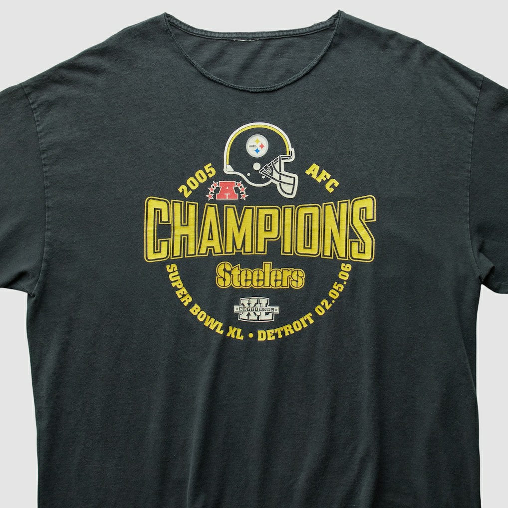 Pittsburgh Steelers 2005 Sweatshirt Black Vintage - Fanatics