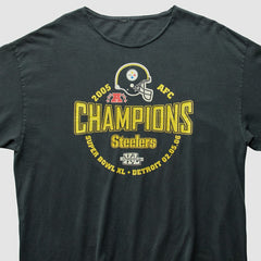 Pittsburgh Steelers 2005 Sweatshirt Black Vintage - Fanatics