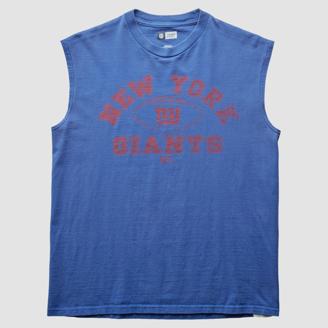 New York Giants 2000s Tank Blue Vintage - Fanatics
