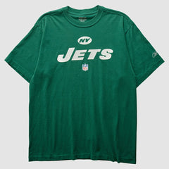 New York Jets Reebok 2000s T-Shirt Green Vintage - Fanatics