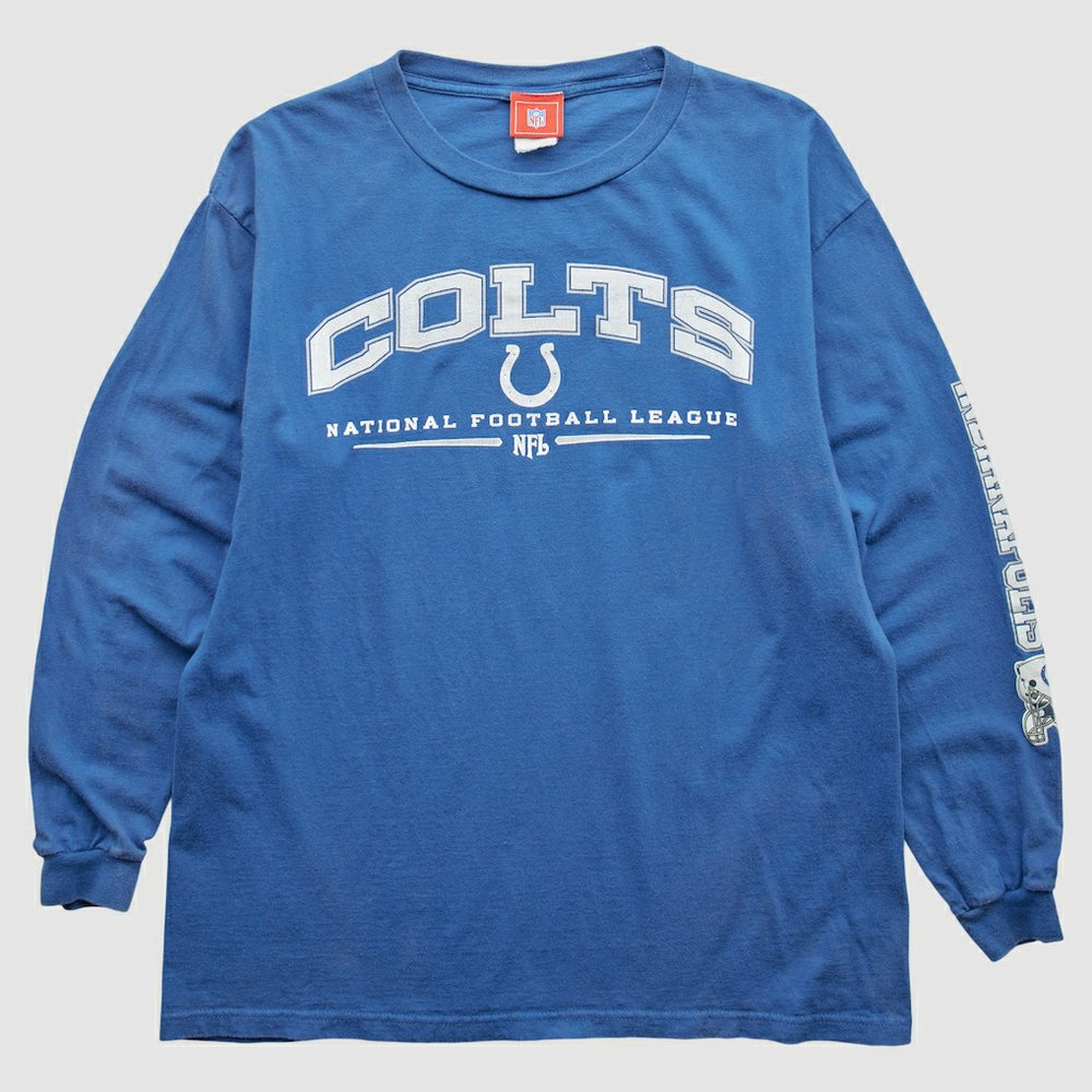 Indianapolis Colts NFL 2000s T-Shirt Blue Vintage - Fanatics