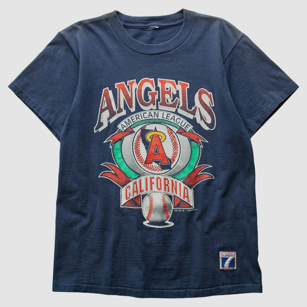 Los Angeles Angels Logo 7 1992 T-Shirt On Sale