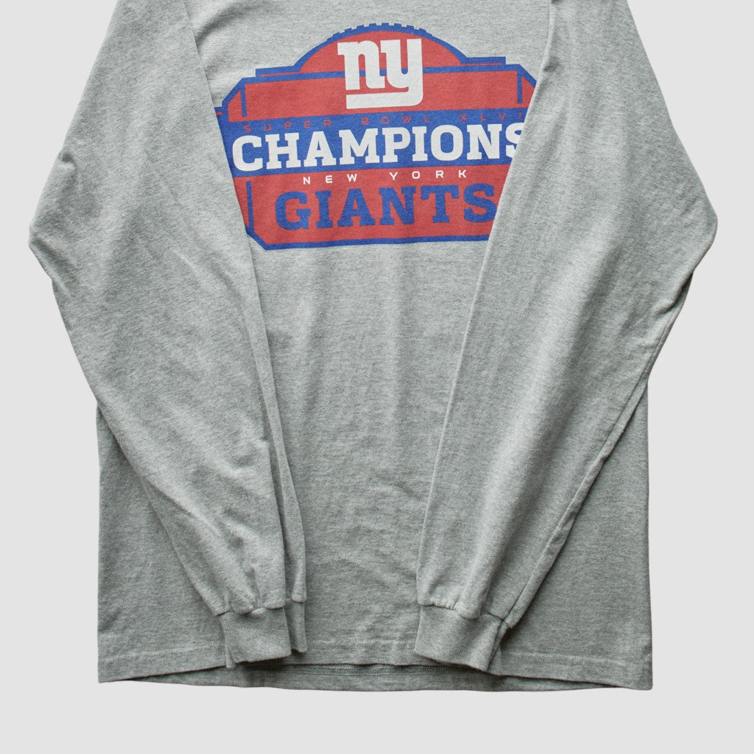 New York Giants Reebok 2012 T-Shirt Gray Vintage - Fanatics