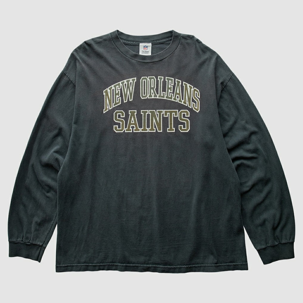 New Orleans Saints 2000s T-Shirt Black Vintage - Fanatics