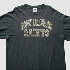 New Orleans Saints 2000s T-Shirt Black Vintage - Fanatics