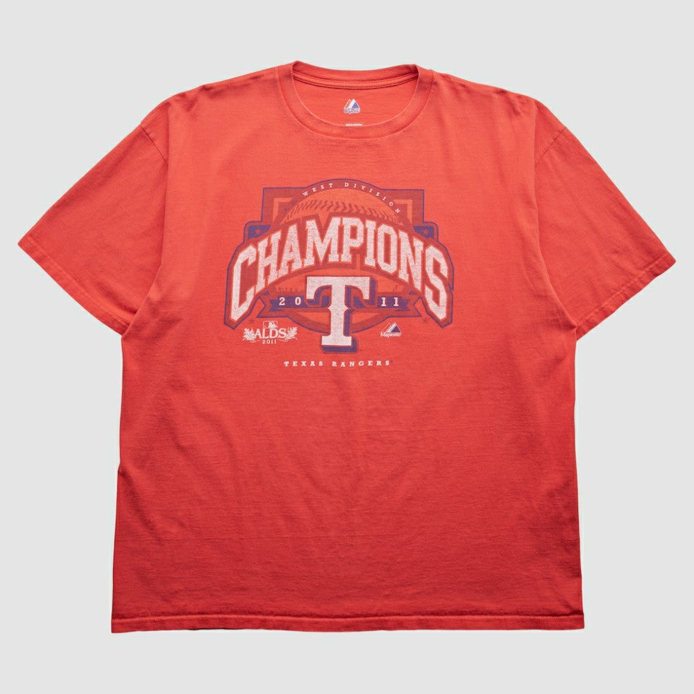 Texas Rangers Majestic 2011 T-Shirt Sale