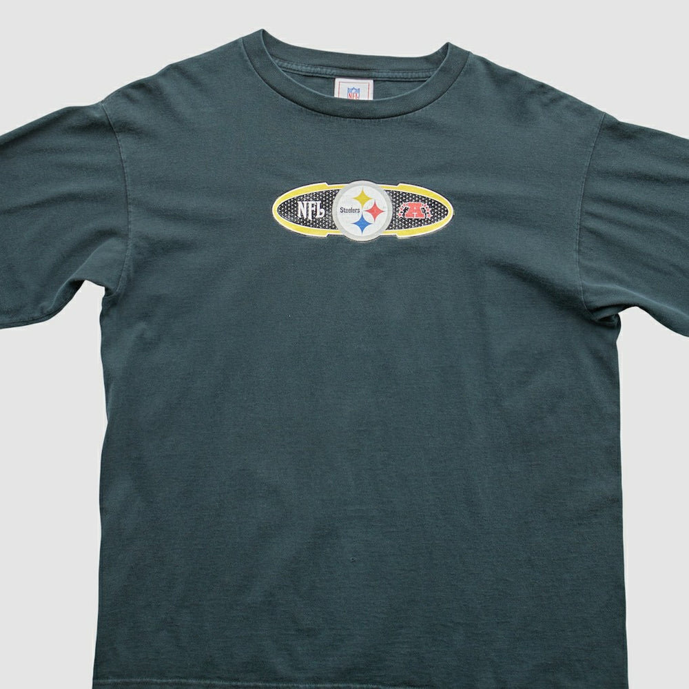 Pittsburgh Steelers NFL 2000s T-Shirt Blue Vintage - Fanatics