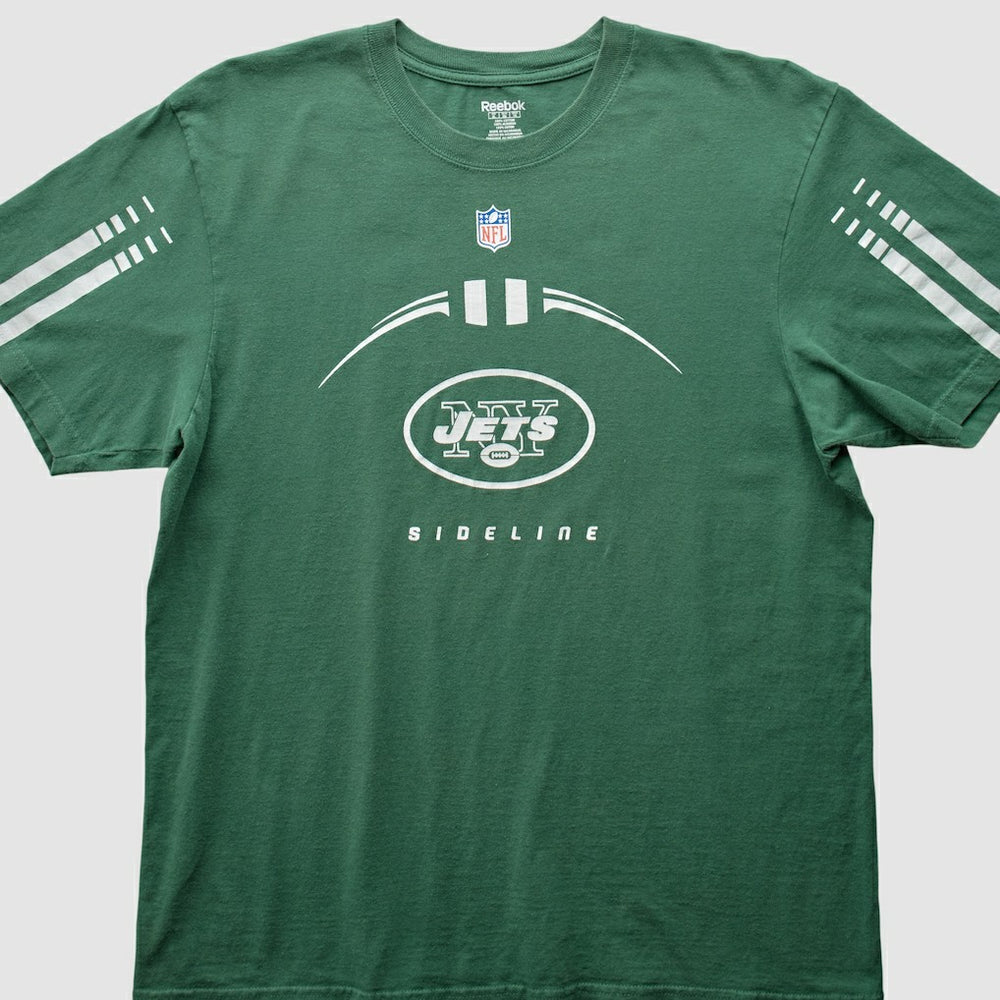 New York Jets Reebok 2000s T-Shirt Green Vintage - Fanatics