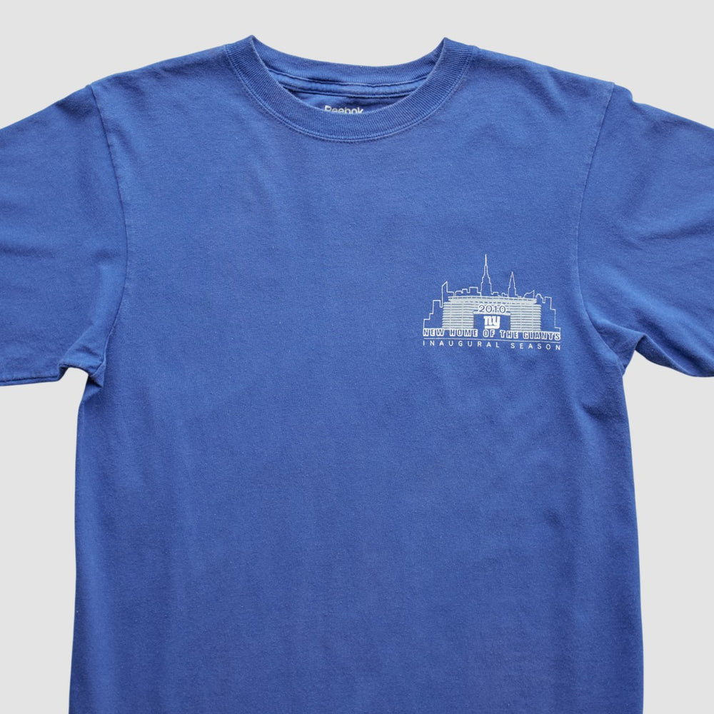 New York Giants 2010 T-Shirt Blue Vintage - Fanatics