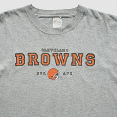 Cleveland Browns Majestic 2000s T-Shirt Gray Vintage - Fanatics