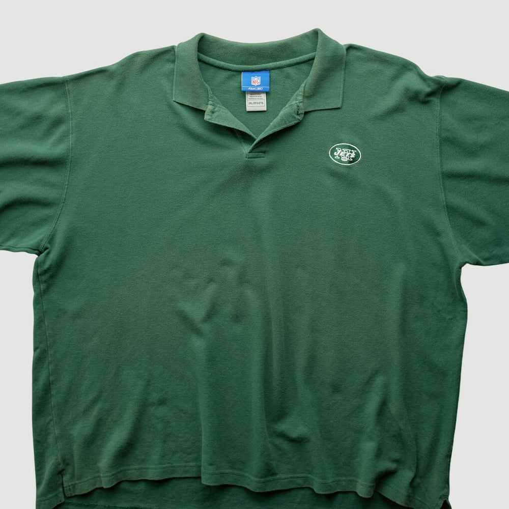 New York Jets Reebok 2000s Polo Green Vintage - Fanatics
