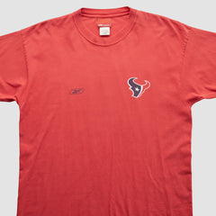 Houston Texans Reebok 2000s T-Shirt Red Vintage - Fanatics
