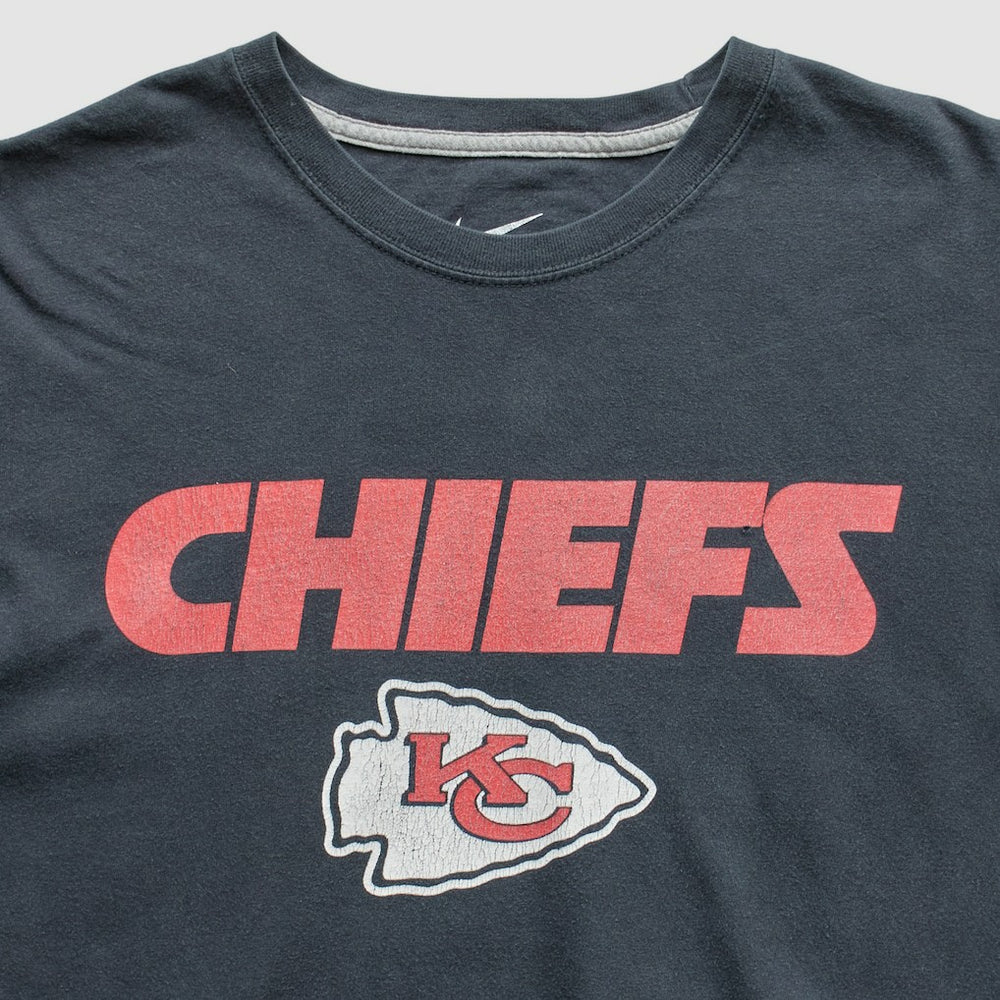 Kansas City Chiefs 2010s T-Shirt Black Vintage - Fanatics