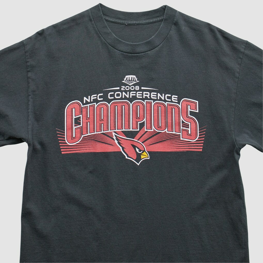 Arizona Cardinals 2008 T-Shirt Black Vintage - Fanatics