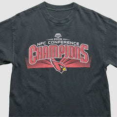 Arizona Cardinals 2008 T-Shirt Black Vintage - Fanatics