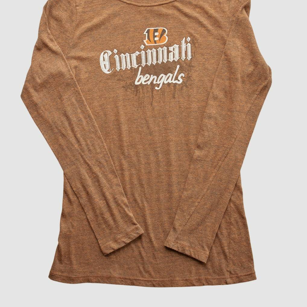 Cincinnati Bengals NFL 2010s T-Shirt Brown Vintage - Fanatics