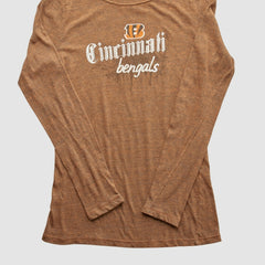 Cincinnati Bengals NFL 2010s T-Shirt Brown Vintage - Fanatics