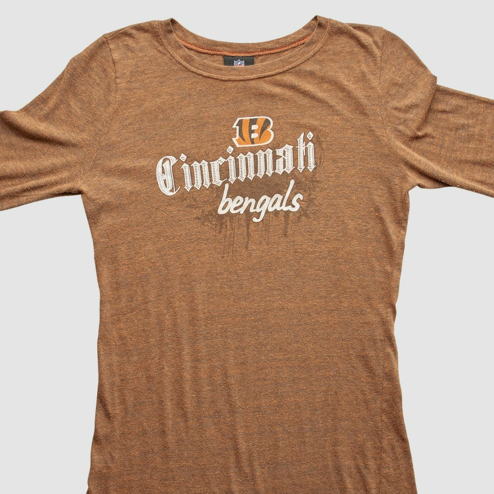 Cincinnati Bengals NFL 2010s T-Shirt Brown Vintage - Fanatics