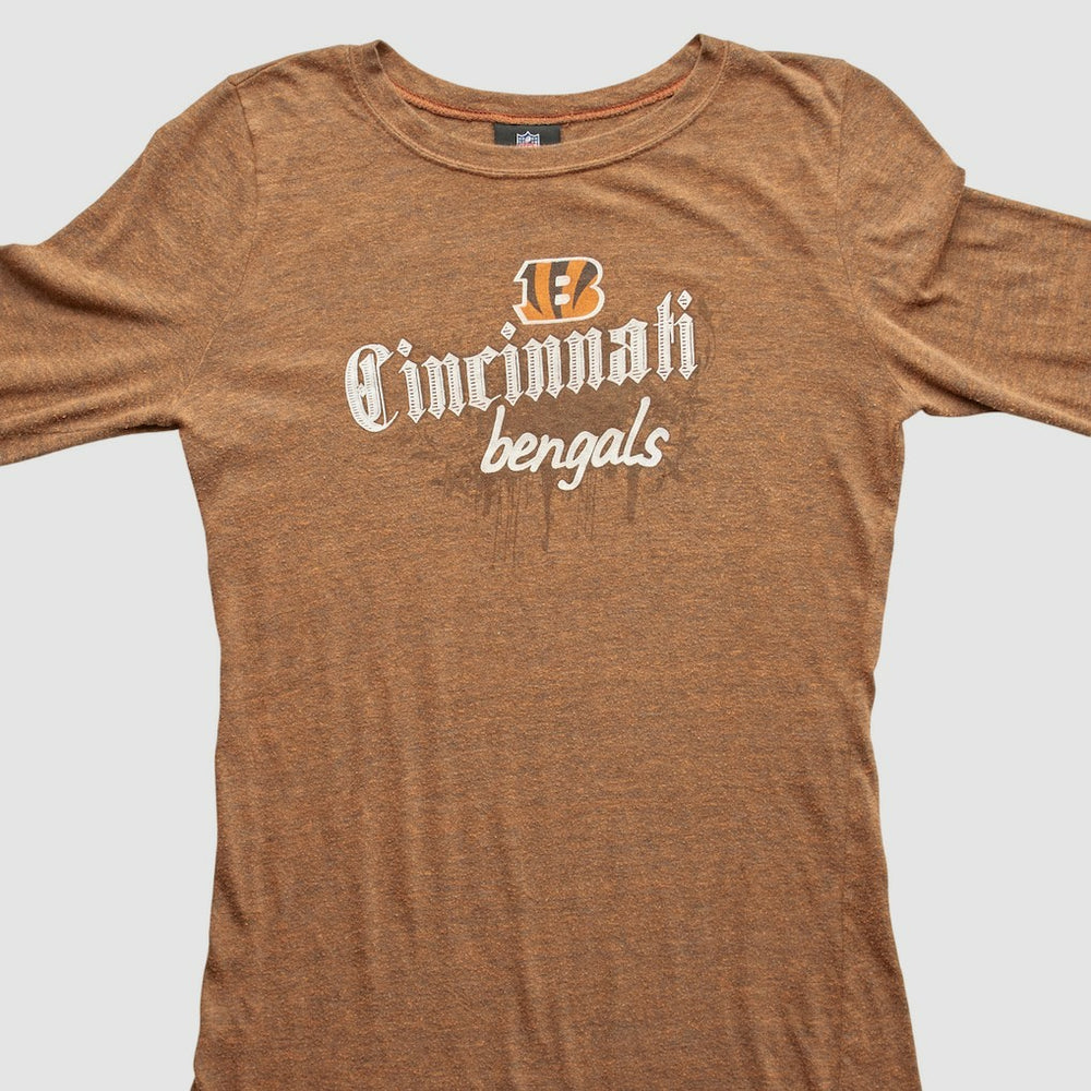 Cincinnati Bengals NFL 2010s T-Shirt Brown Vintage - Fanatics