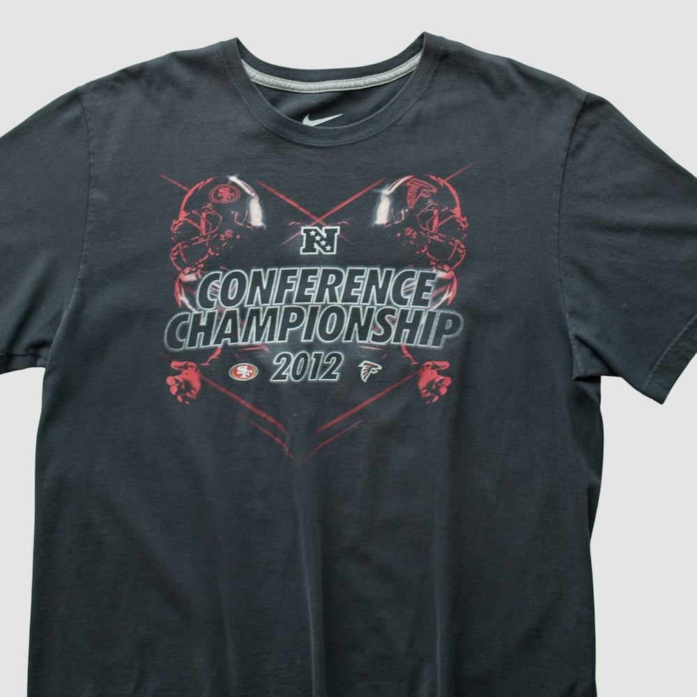 San Francisco 49ers 2012 T-Shirt Black Vintage - Fanatics