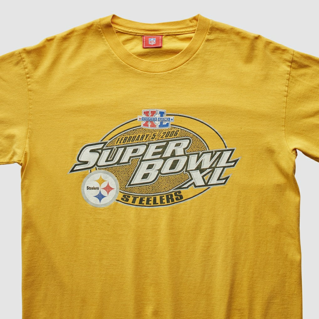 Pittsburgh Steelers NFL 2006 T-Shirt Yellow Vintage - Fanatics