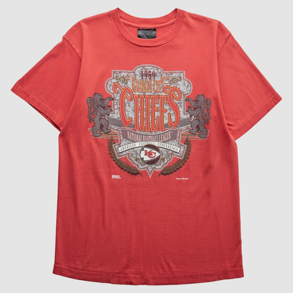 Kansas City Chiefs Grand Sport 1994 T-Shirt Red Vintage - Fanatics