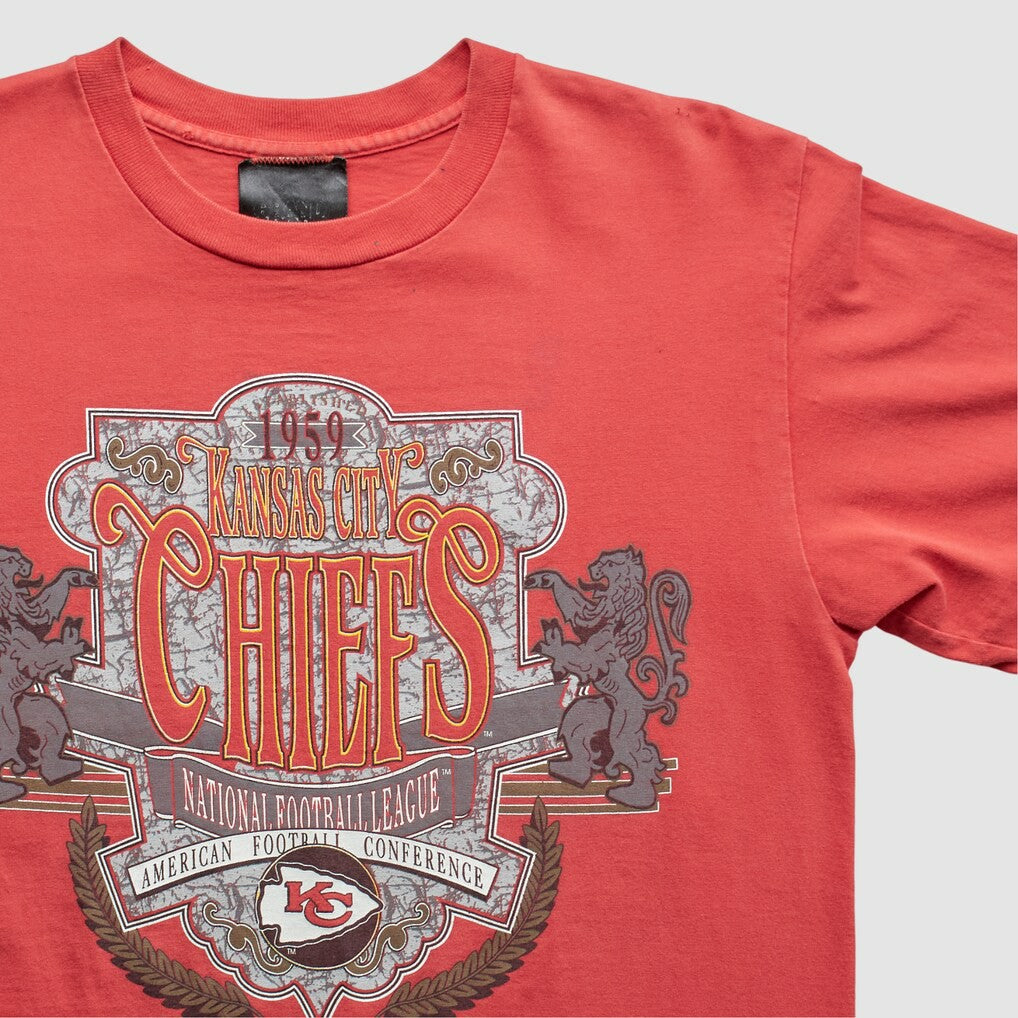 Kansas City Chiefs Grand Sport 1994 T-Shirt Red Vintage - Fanatics