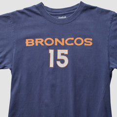 Denver Broncos Reebok 2010 T-Shirt Navy Vintage - Fanatics