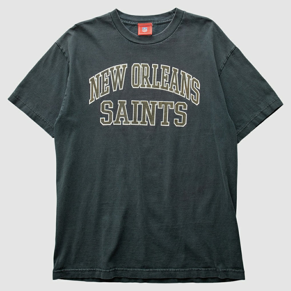 New Orleans Saints NFL 2000s T-Shirt Black Vintage - Fanatics