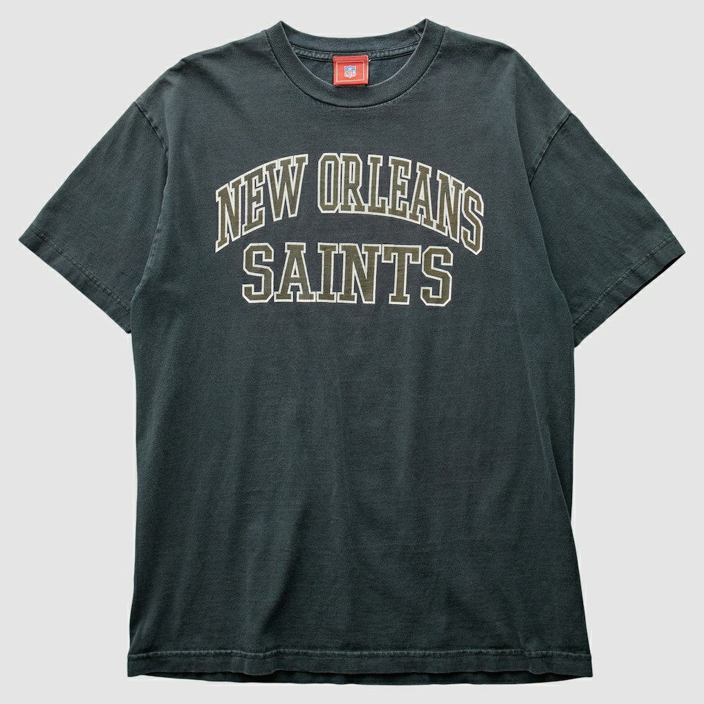 New Orleans Saints NFL 2000s T-Shirt Black Vintage - Fanatics
