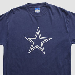 Dallas Cowboys Reebok 2000s T-Shirt Navy Vintage - Fanatics