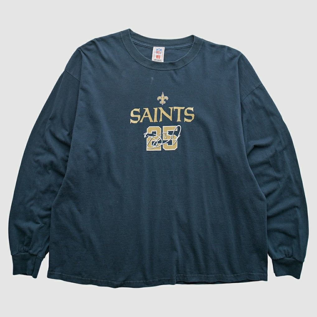 New Orleans Saints NFL 2009 T-Shirt Navy Vintage - Fanatics